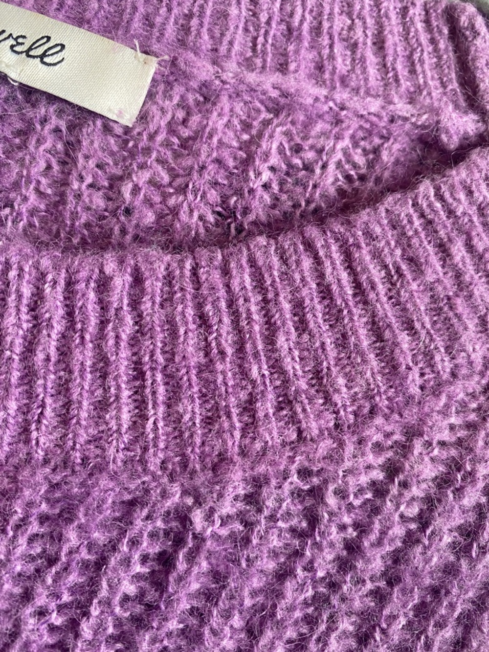 MADEWELL Ribbed Crewneck
Alpaca Blend Sweater in Heather
Amethyst - Picture 7 of 10